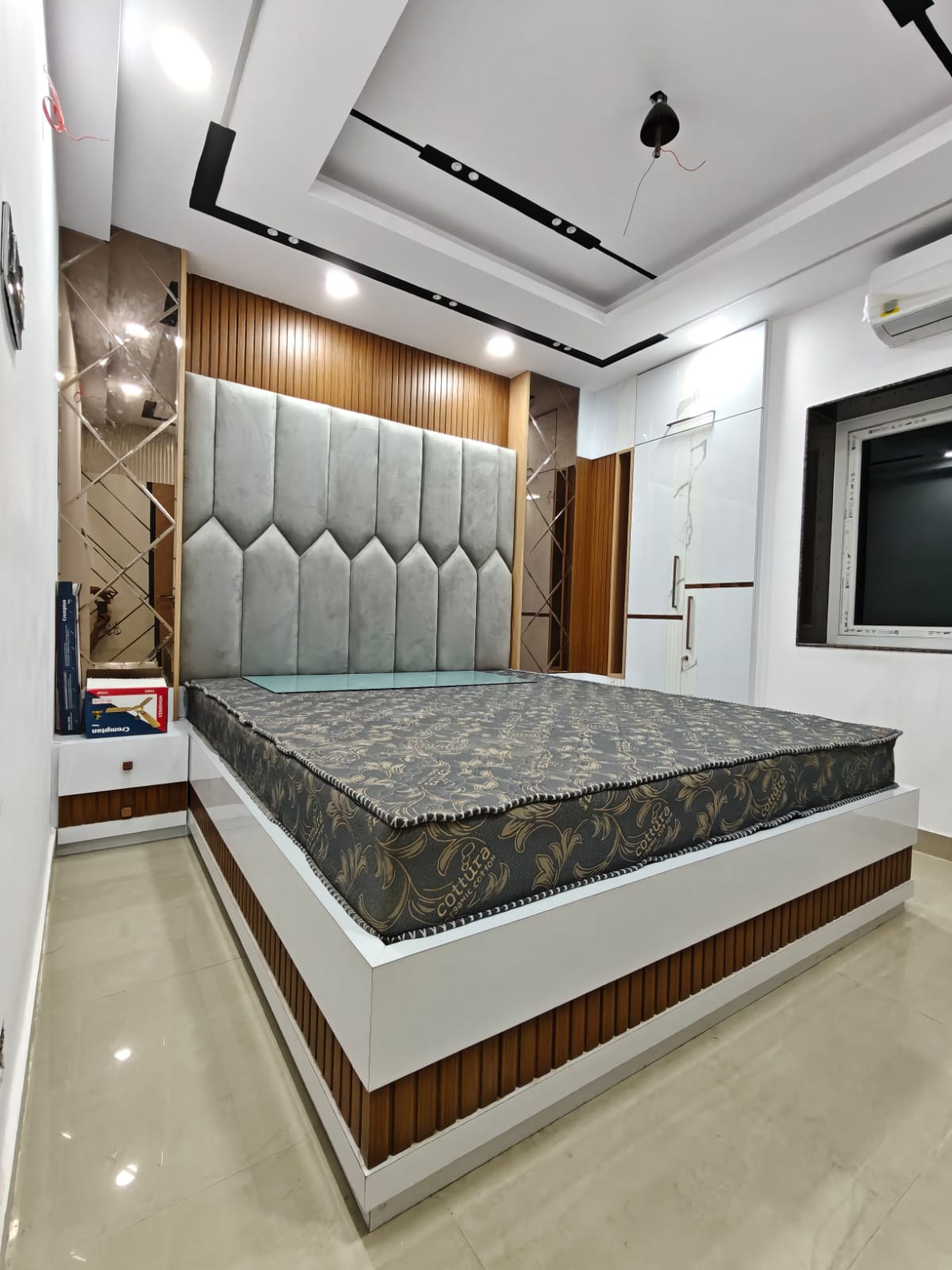 Bedroom wardrobe and bed project